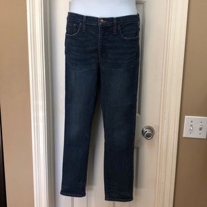 Madewell slim straight jeans size 31